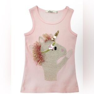 Pink Unicorn Tank Top for Kids y boutique brand Oh Baby!